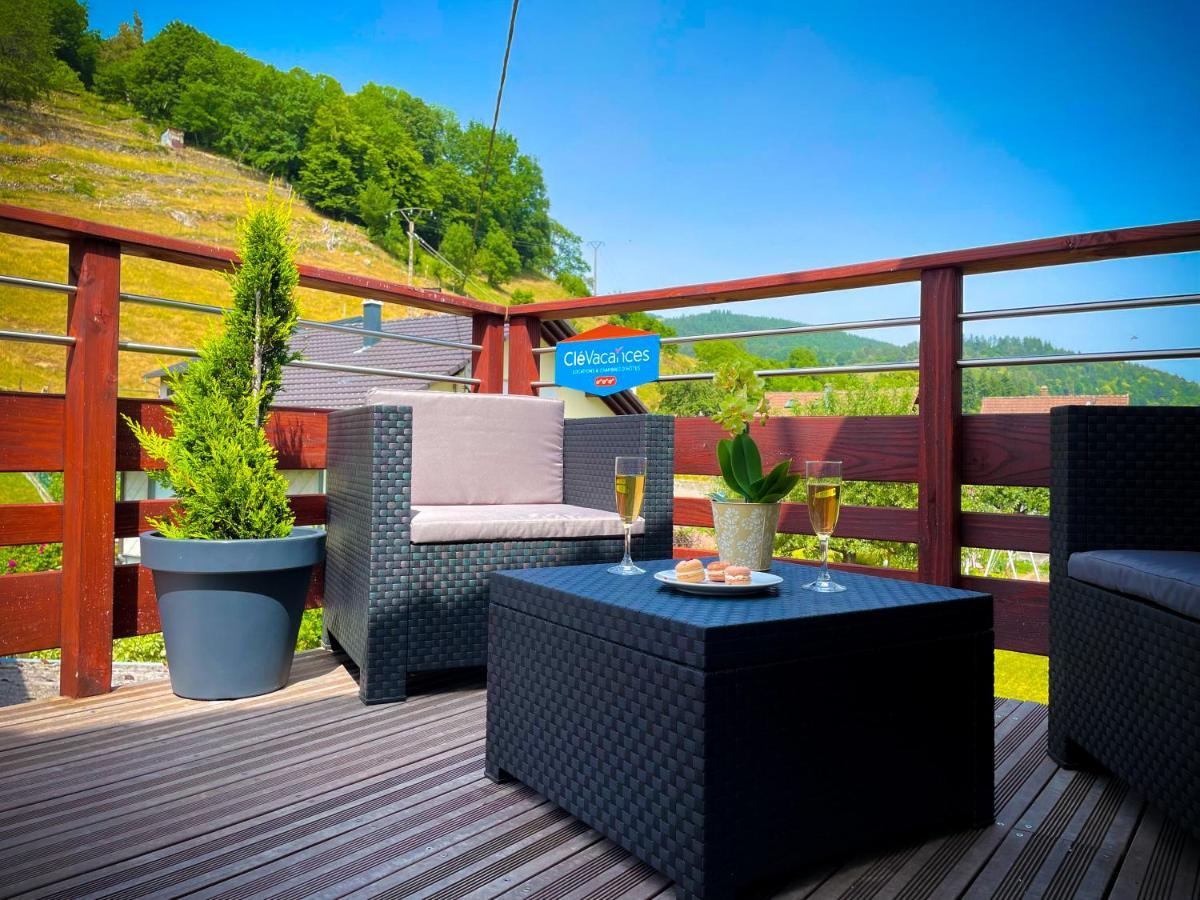 Gîte du Silberwald charmant gîte avec spa - jacuzzi , accès privatif Stosswihr Esterno foto