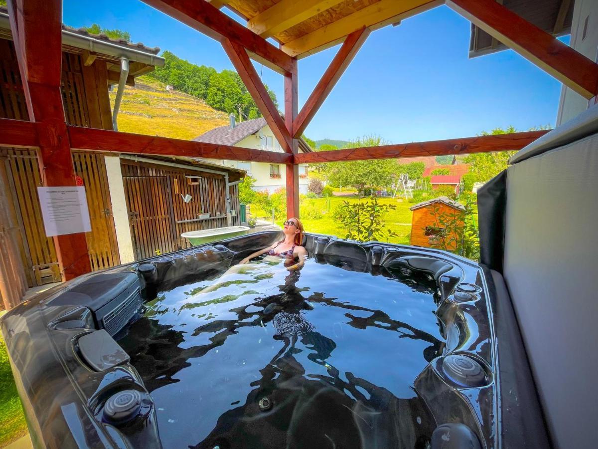 Gîte du Silberwald charmant gîte avec spa - jacuzzi , accès privatif Stosswihr Esterno foto