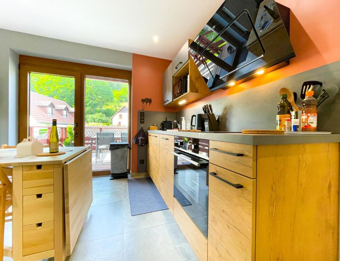 Gîte du Silberwald charmant gîte avec spa - jacuzzi , accès privatif Stosswihr Esterno foto
